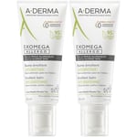 A-DERMA EXOMEGA ALLERGO Baume émollient anti-grattage Cosmétique Stérile 2x200 ml