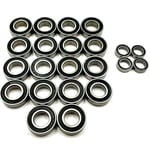 FTX DR8 1/8 6S Full Rubber Sealed Bearing Kit - 22 Piece UK Stock - High Quality