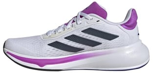 adidas Women's Response Super Running Shoes Non-Football Low, Cloud White/Aurora Ink/Purple Burst, 3.5 UK