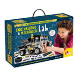 Lisciani - I'm a Genius Science - Super Laboratoire d'Ingénierie et de Mécanique - Kit Scientifique et Educatif - Machines à Construire - Pour Enfants de 7 à 12 ans