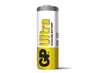 Gp Batteries Ultra Alkaline Lrvo8, Engångsbatteri, Alkalisk, 12 V, 1 Styck, Vit, Gul, 10 Mm