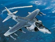 Mcdonnell-Douglas AV-8B Harrier II Night Attack Plastique Kit 1:3 2 Model