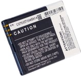 Batteri til C4D10T for Nokia, 3.6(3.7V), 1200 mAh