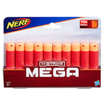 Nerf A4368000 N-Strike Mega Series Dart, 10-Pack Toy Blaster, Red, Standard