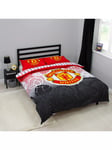 Rest Easy Sleep Better Manchester United Easy Care Reversible Duvet and Pillowcase Set