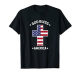 God Bless America Happy 4th July Independence Day Men Women T-Shirt