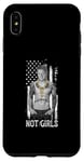 iPhone XS Max Pro Clinton Tattoed Patriotic Gangster Not Girls Case