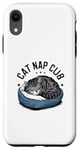 Coque pour iPhone XR Cat Nap Club : membre officiel du chat