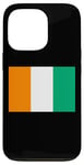 Coque pour iPhone 13 Pro Drapeau de la Côte d'Ivoire Fier Patriote Souvenir Fan Patriotique