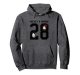 Disney Mickey & Friends 28 Collegiate Sweat à Capuche