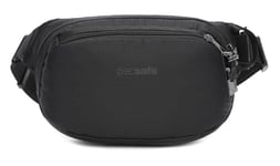 Pacsafe Vibe 100 - Anti-Theft Waist Bag, Anti-Theft Hip Bag, Shoulder Bag, 4 litres, Jet Black