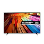 LG 65UT80006LA 65-Inch 4K UHD Smart TV, (α5 AI Processor Gen7, Freeview Play and Amazon Alexa, 60Hz), Ashed Blue [Model 2024]