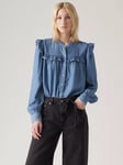 Levi's Gianna Long Sleeve Blouse, Step Up Mid