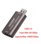 HD-MI to USB 3.0 Video Capture Card 1080P Recorder Phone Game Video