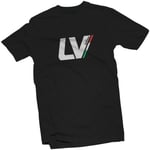 Casual leovince - T shirt svart vit tröja xl bomull