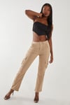 Wide Leg Pocket Cargo Pants