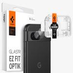 Spigen Google Pixel 8a Kameralinsskydd Glas.tR EZ Fit Optik 2-pack Crystal Clear