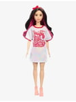 Barbie Fashionistas Red Mess Dress - White Red