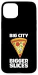 Coque pour iPhone 15 Plus Design amusant Love Pizza Big City Style