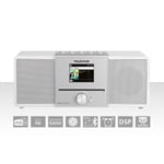 TELESTAR DIRA S32i CD EWF Multifunktionell stereoradio med CD-spelare DAB+ / FM / Internet / Bluetooth Vit