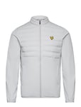 Hybrid Double Baffle Jacket Grey Lyle & Scott Sport