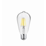 Forever Light Klar LED-lampa med filament, E27 4W 2700K 470lm