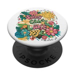 Sorry Can't Lake Bye - Chanson florale Funny Groovy Sunny Summer PopSockets PopGrip Interchangeable