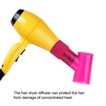 Pink Professional Hair Dryer Diffuser Curly Blow Dryer Hairdressing Styling Ggm