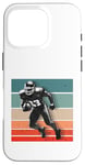 Coque pour iPhone 16 Pro Athlète de football action force agilité sport jeux de