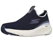 Skechers Men GOrun Elevate Slip On Walking Shoes for Sports Sneaker, Navy Grey, 6 UK