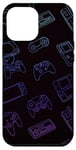 Coque pour iPhone 12 Pro Max Esthétique Jeux Vidéo Graphiques Adolescents