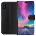 Xiaomi Redmi 9A Plånboksfodral Norrsken