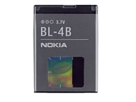 Nokia Bl4b, Batteri, Grå, Lithium-Ion (Li-Ion), 3,7 V