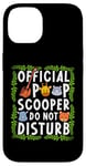 Coque pour iPhone 14 Official Poop Scooper - Do Not Disturb Zookeeper