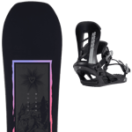 ROSSIGNOL Pack snowboard Rossignol Sawblade 24 + Fixations Homme Noir taille 160W 2025