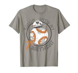 Star Wars BB-8 Rollin Into My 7th Birthday Portrait T-Shirt