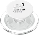 Oxford Comma Funny English Grammar PopSockets PopGrip for MagSafe