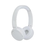 Panasonic RB-HF630BE-W Street, Casque sans Fil Circum Aural, Micro Intégré, Bluetooth 5.3, Multipoint, Design Pivotant, jusqu'à 72 Heures d'Autonomie, USB-C, Blanc