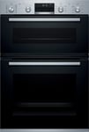 Oven Bosch Series 6 MBA5785S6B Built-in Electric Double Oven, Stainless Steel