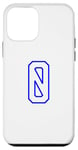 Coque pour iPhone 12 mini Numéro #0 Sport Bleu Numéro Varsity