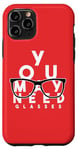 Coque pour iPhone 11 Pro Funny You May Need Lunettes d'opticien Humour Vision 20/20