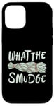 Coque pour iPhone 12/12 Pro What The Smudge Energy Healing Smudging