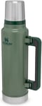 Stanley Classic Vacuum Classic Bottle Stainless Steel Large Flask 1.4L Green