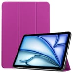 Till iPad Air 11 (2024) Slim fit tri-fold fodral - Lila Lila