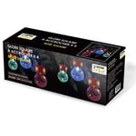 OSE - Boules de sapin de Noël solaires (lot de 4)