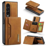 Samsung Galaxy Z Fold4 5G      Magnetic Wallet    Brown