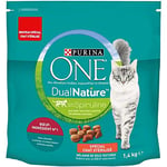 Animalerie PURINA One - Chat Dual Nature Stérilisé Boeuf Spiruline 1.4Kg - Lot De 2 - Vendu par Lot