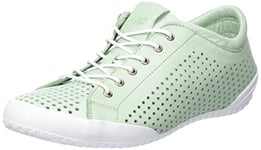 Andrea Conti Lacets pour Femme Basket, Vert Pastel, 38 EU