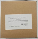 FINAL FANTASY TCG DECK PROTECTOR SLEEVES (10 PACK OF 60) NEW~ CLOUD & SEPHIROTH