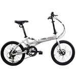 Oyama Dazzle M500D Folding Bike - White / One Size